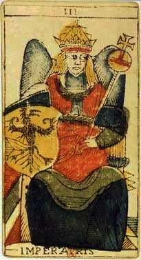 III · La Emperatriz, carta del Tarot de Marsella de Jean Dodal